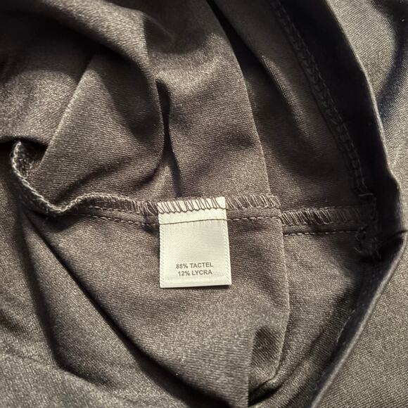 A'nue Thin Strap Tank Top Stretchy Black Women's Size Small Made in USA NWT - Picture 5 of 11